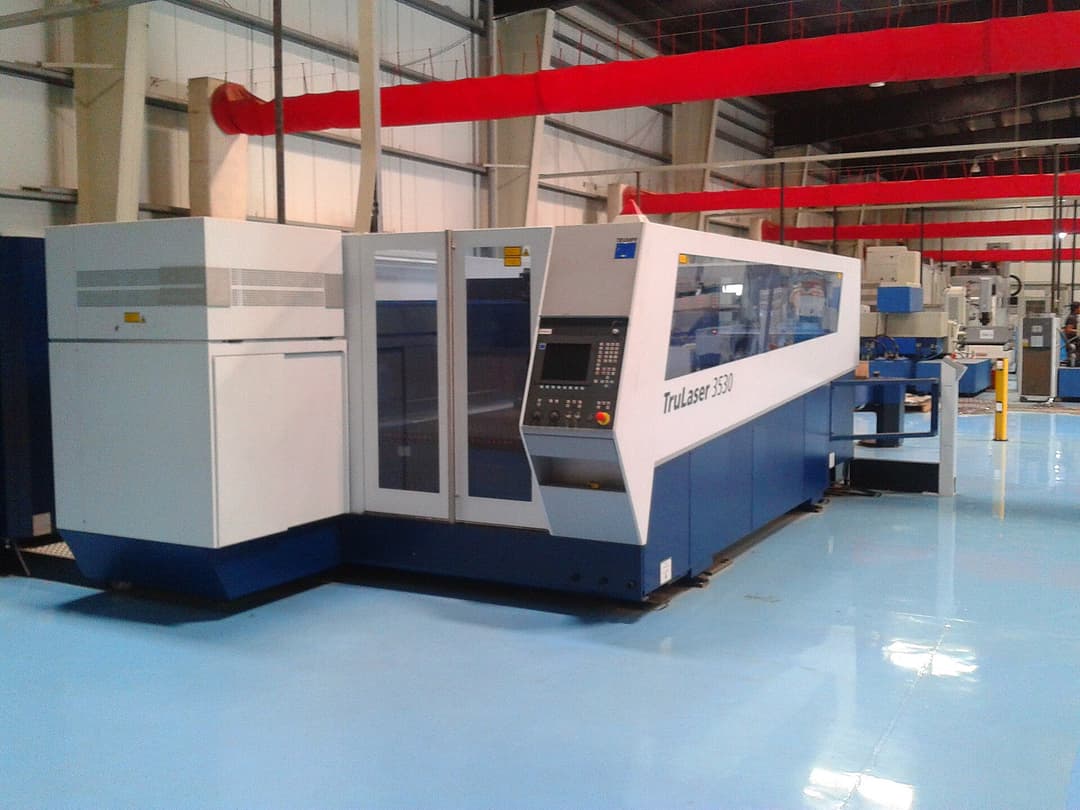 Trumpf flatbed laser cutter